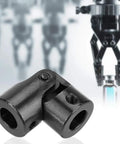 Hardcore Metal Universal Joint Coupler Runs Slick On Inclined Shafts For Model Ships Robotics And Custom Drivelines Built Tough As Nails To Handle High Torque Rotary Motion Without Any Extra Fuss, heavy steel design