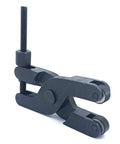 Shank Quick Action Scissor Type Knurling Tool Holder 1/2 Inch Shank Capacity 1/16 To 2-1/4 Inches Six Inch Length Hardened Steel Knurls