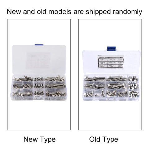 Top Notch 90 Piece Stainless Steel Hex Cap Screw Assortment Kit With Matching Nuts Includes 1/4 20 UNC Size Plus Rust Proof 304 Build For Heavy Duty Home Auto And Outdoor Repair Projects Guaranteed To Perform. split-view storage case with screws and nuts