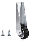 Heavy Duty Anti Sag Gate Caster Wheels Replacement For Wooden Double Gates Hella Smooth Rolling Support With Rust Resistant Screws easy install with roller and screws