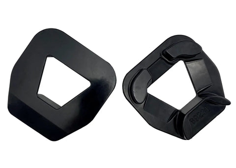 Front Transmission Mount Bushing Kit With Two Insert Bushings For Toyota GR Corolla 2023 2024 2025 close-up black inserts