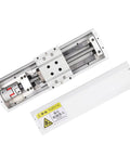 Precision Built Heavy Duty Electric Linear Stage Actuator Delivering Smooth 100mm Stroke Aviation Aluminum Body C7 Ball Screw with cover