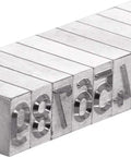 XMC S Marking Character For Direct Fastening System 8 To 10 Inch Space Heavy Duty Steel Accessory Pro Grade Tool, compact size shown