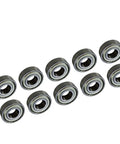 Badass Band Saw Bearings Set Of 10 Includes Guide And Thrust Replacements Built For Zero Drag Operation Smooth As Butter Spin, showing 10 precision bearings.