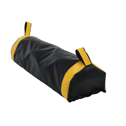 Hardcore Heavy Duty Vinyl Dock Seal Draft Blocker 36 Inch Wide Black With Ironclad Loop Anchors And Hassle Free Carry Handles