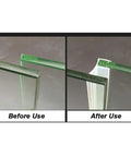 F Type Glass Door Seal Strips For Three Eighths Inch Glass, Overlap Seal For Sliding Shower Doors, Offices, Or Malls, Soft Silicone Gasket installation comparison