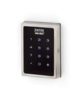Motorized Touchscreen Smart Deadbolt With Wifi Enabled Keyless Entry Lock In Satin Nickel Finish And August Connected Security System touchscreen keypad