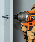 Heavy Duty Step Drill Bit With Quick Release Spiral Flutes And Hex Shank cuts steel wood plastic aluminum effortlessly in the seven eighth to one eight inch range during use with an impact driver.