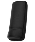 Side view of black Ride Ready Waterproof Bike Tool Bag Kit with Water Bottle Holder, ultra lightweight design