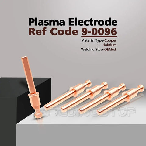 Copper SL40 Plasma Torch Electrode Tip Kit For Cutmaster 42 Plasma Cutter Compatible With Thermal Dynamics 9-0096