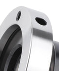 Close-up view of a Compact Clamping Collet Chuck For Cnc Milling Machine And Lathe With Er32 80Mm Diameter stable carbon steel build.