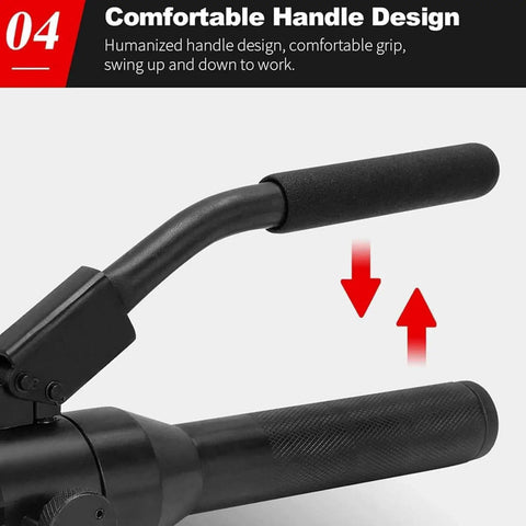 Comfortable handle design of Hydraulic Knockout Hole Punch Driver Set 22.5mm To 61.5mm For Electrical Conduits And Metal Sheets
