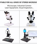 144 LED Microscope Ring Light With Adjustable Brightness And Stepless Dimming For Shadow Free Crystal Clear Observations In Lab Or Field Work Pro Grade Quality on stereo microscopes