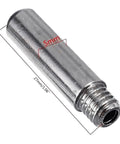 Heavy Duty Plasma Torch Consumables Kit With Two Premium Cups And Secure Brackets For Smooth Industrial Cutting On Steel Auto Parts, stainless steel adapter, 27mm length, 5mm diameter.