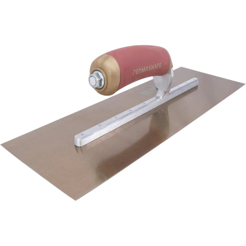 DuraFlex Finishing Trowel For Plaster And Drywall With 14 By 5 Inch Blade And Nine Three Quarters Inch Mounting DuraSoft Handle