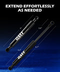 Heavy Duty Tailgate Assist Lift Kit For Silverado Sierra 1500 2007-2018 And HD 2500 3500 2007-2019 Black Tailgate Damper Shock Absorber