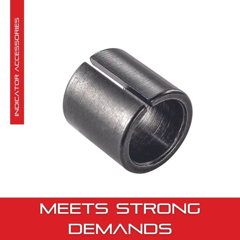 Split Bushing For Dial Indicators, Quick And Easy Adjustment, No Nonsense Fit, heavy duty precision fit shown close-up