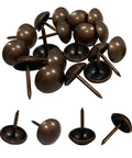Top Tier Heavy Duty Upholstery Tacks Legit Red Copper Furniture Nail Set, 100 pcs, 0.67 inch long for decor projects.