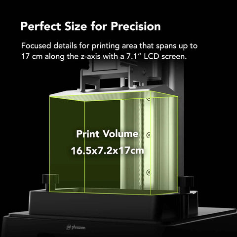 8K Mono Lcd Resin 3D Printer Featuring Tight Twenty Two Micron Xy Resolution And A Beefy Six Point Five By Two Point Eight By Six Point Seven Inch Build Bay For Nailed Miniatures And Collectibles