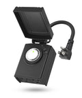 Heavy Duty Outdoor Mechanical Timer With Two Grounded Outlets Waterproof Built To Last 30 Minute Interval Programmable 24 Hour Repeating Schedule For Your Christmas Lights And Pool Pumps ETL Listed