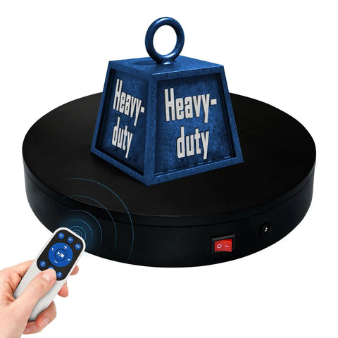 Remote Controlled Motorized Turntable For Photography And Display 360 Degree Spinning Platform with remote and weight