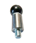Heavy Duty Steel Spring Loaded Pull Pins For Home Gyms And Commercial Machines Half Inch Diameter Two Pack with smooth ball handle.