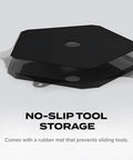Under Seat Tool Tray Organizer For EZ Lift Chairs Heavy Duty Steel Construction With Rubber Mat Keeps Tools Handy And Within Arms Reach Boosts Garage And Workshop Efficiency