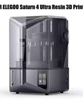 Saturn 4 Ultra Resin 3D Printer with dust cover, showcasing custom fit Oxford fabric shelter against dust and scratches.