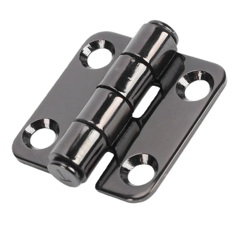 316 Stainless Steel Boat Hatch Butt Hinge 38x38mm Compact Flush Mount With 23mm Hole Spacing Heavy Duty Yacht RV Door Window Hinge