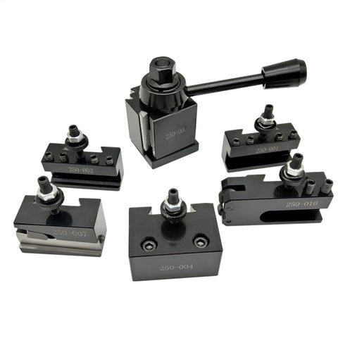 Wedge Quick Change Lathe Tool Post Holder for Mini Lathes With M10 Stud Fit 250 Series 250-001 250-002 250-004 250-007 250-010