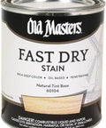 Pro Grade Fast Dry Wood Stain Quart In Natural Tint Base Ideal For Cabinets Doors And Furniture Quick Curing Heavy Body Formula.