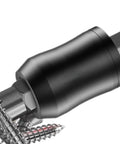 Close-up of Magnetic Drill Bit Holder Aluminum Alloy Demagnetizer Tool Pro Grade for hex shank repairs in use with screws