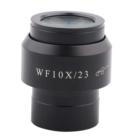 10X Magnification Microscope Eyepiece With Wide Field View Of Approximately 23mm For Biological Microscopes, 30mm Interface