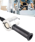 Pro Grade Double Head Metal Nibbler Cutter For Sheet Metal and Aluminum Construction with drill compatibility and wrench