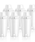 Image of six pack replacement water filters for pitchers and dispensers compatible with Classic OB03 Metro Everyday UltraMax models.