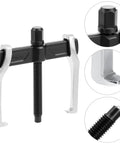 4 Inch 2 Jaw Gear Puller For Internal And External Removal Of Flywheels Gears Pulleys And Bearings Built Tough In CRV Steel
