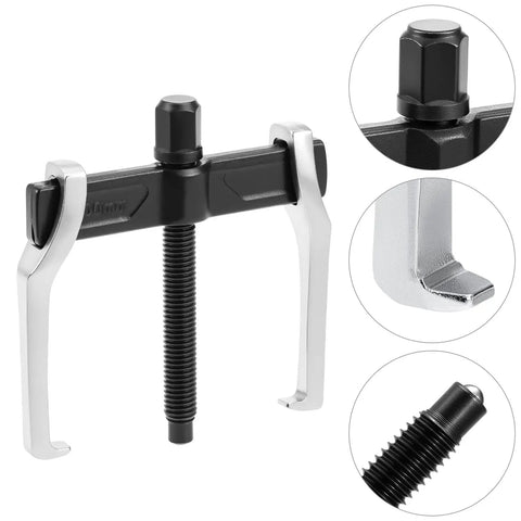 4 Inch 2 Jaw Gear Puller For Internal And External Removal Of Flywheels Gears Pulleys And Bearings Built Tough In CRV Steel