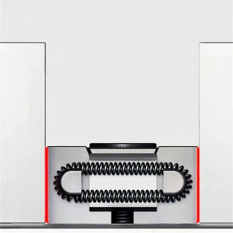 Heavy Duty M6 M8 M10 M12 Ok Vise Precision Clamping Tool With Tooth Surface For CNC Multi Station Batch Processing Made From Tough 440C Steel showing interior dimensions.