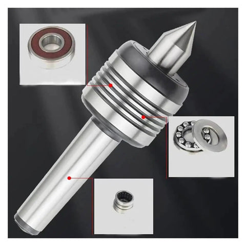 Heavy Duty CNC Lathe Live Center Mt2 Mt3 Mt4 Mt5 Double Cone Head For Turning And Milling Built A Damn Beast For Rock Solid Precision With Slick Bearings And Zero Sweat Installation Today