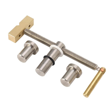Heavy Duty Woodworking Bench Dog Clamp For Rock Solid Workholding Metal Desktop Clip with CNC machined components