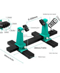 All In One Soldering Jig Kit For Electronics Assembly With Adjustable Fixing Fixture And Cable Clamp On Slip Base Rugged Yet Lightweight