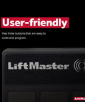 Two Pack 373LM Three Button Garage Door Remote Controls For Compatible Openers, Easy Setup And Fast Sync, LiftMaster branding