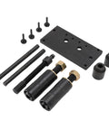Badass Twin Cam Camshaft Needle Bearing Tool Set Inner Cam Bearing Installer And Puller Kit For 88 93 96 103 110 Motorcycles Featuring Premium Steel Build And Rad Visible Window Design For Easy Bike Fixes, 12-piece steel kit