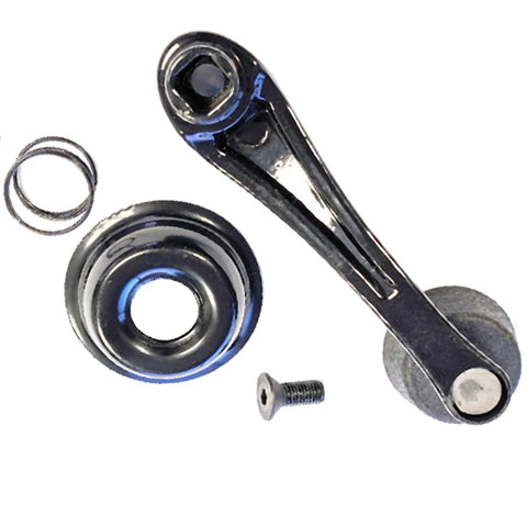 Window Crank Handle Black Square Drive For Trucks Direct Replacement For Kenworth T400 T450 W900 with components