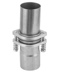 Heavy Duty Exhaust Pipe Repair Kit With Quick Fix Slip Joint Connector For Muffler Leaks, 2.75 inch, stainless steel design.