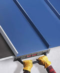 18 Inch USA Made Drip Edge Folding Tool For Standing Seam Roofing Panels Built To Last With High Leverage Two Post Handle