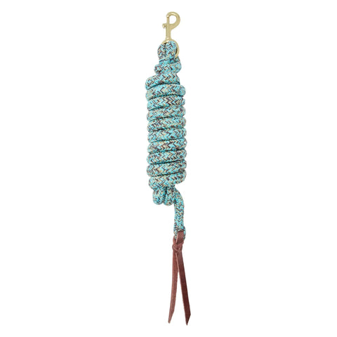 10 Foot Performance Lead Rope With Brass Plated Snap And Soft Comfort Grip For Daily Barn Use Perfect For Leading Tying Grooming And Training Horses In Classic Cowboy Style