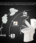 Kick Floor Wobbles To The Curb With These Rock Solid Toilet Seat Bolts And Captive Screws hassle-free installation pack with nylon nuts.