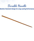 60-Inch Flo-Pac Tapered Wood Handle With Lacquered Hardwood For Standard Threaded Tools