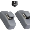 Volkswagen Interior Sun Visor Hook Clip Bracket Set 2 Pcs Replacement For Beetle Lupo EOS Golf GTI Mk4 Jetta Polo Touran Passat B5 B6 And Skoda Seats